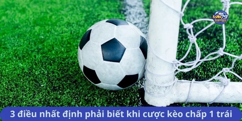 3 điều nhất định phải biết khi cược kèo chấp 1 trái